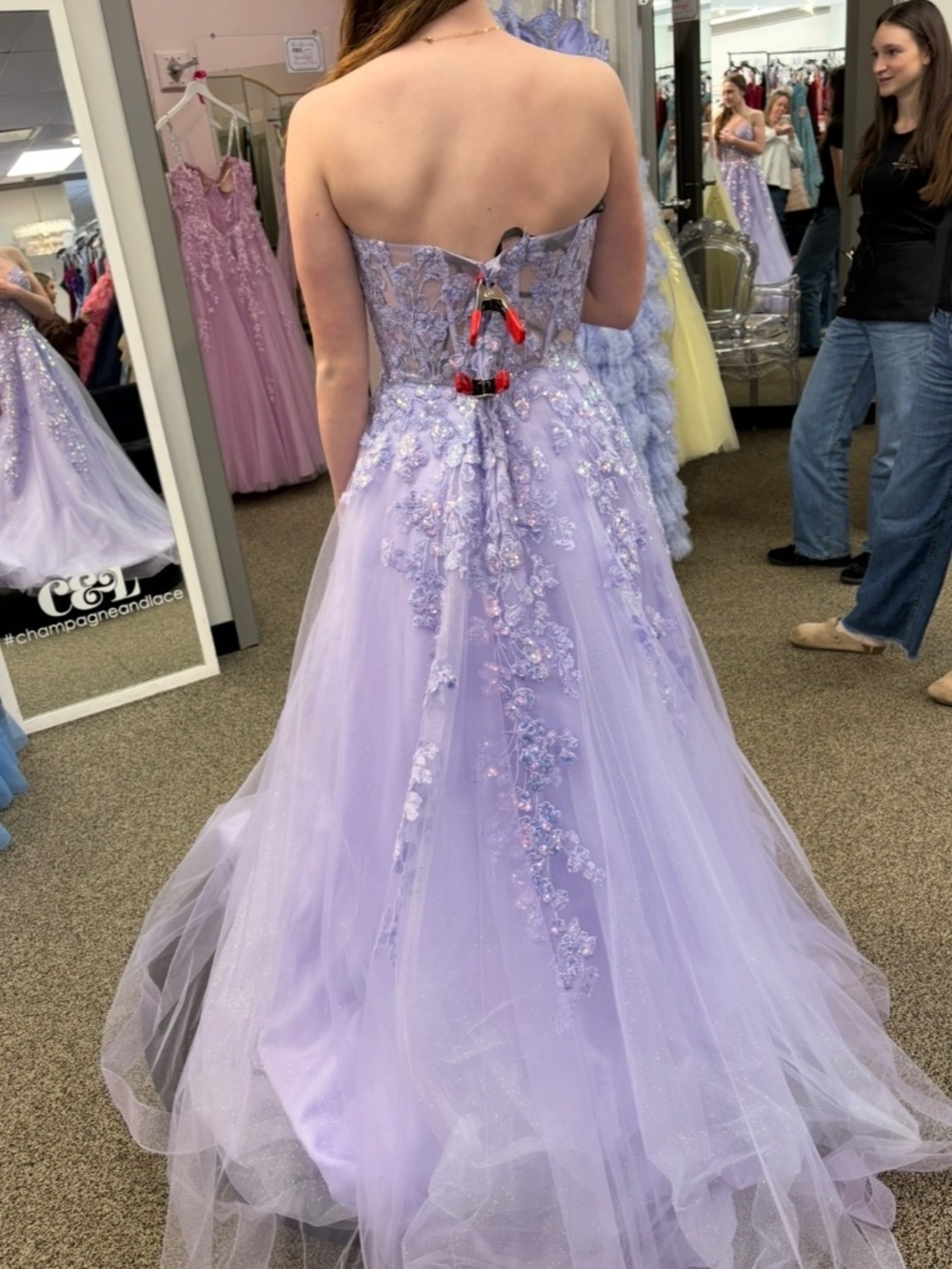 Prom/Grad dress - Picture 2 of 2
